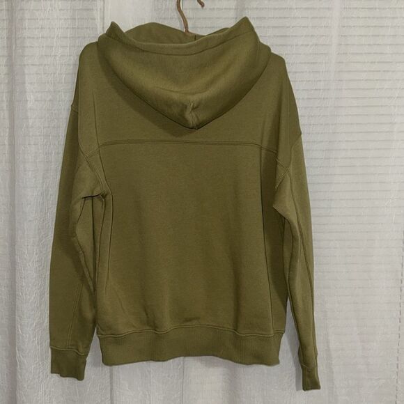 FREE PLANET S Men’s Camo Olive Green Cotton Blend Full Zip Hoodie Sweatshirt - Picture 3 of 16